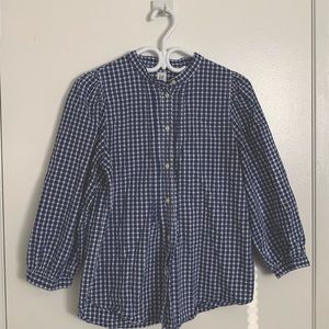 Gingham Gap Blouse